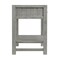 Alaterre Furniture Arden 2-Drawer Wood Nightstand with Open Shelf, Driftwood Gray ANAN0232 - alternate 4